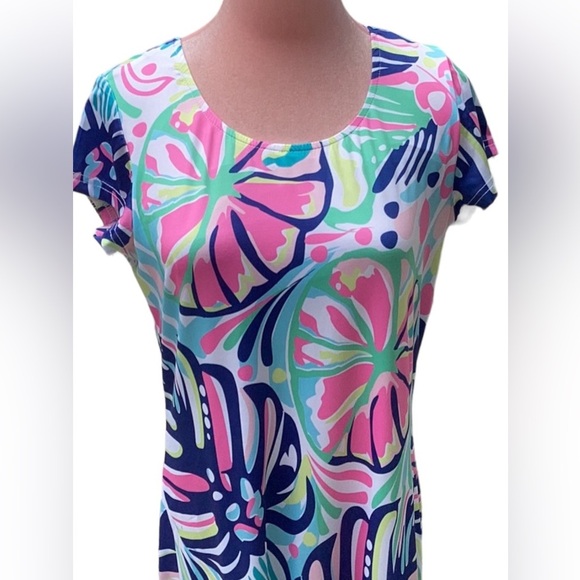TANGO MANGO NWT WOMENS SMALL TROPICAL PRINT SUMMER DRESS - Picture 5 of 8